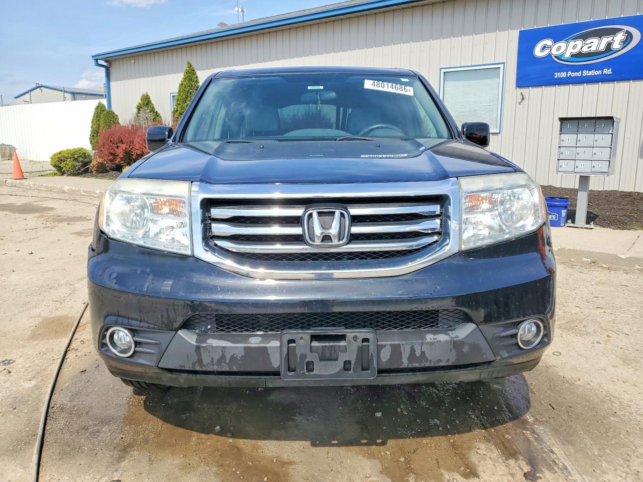 2013 Honda Pilot Ex Black vin: 5FNYF4H47DB049803