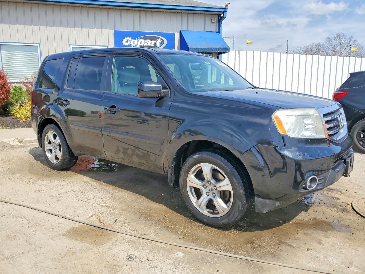 2013 Honda Pilot Ex Black vin: 5FNYF4H47DB049803