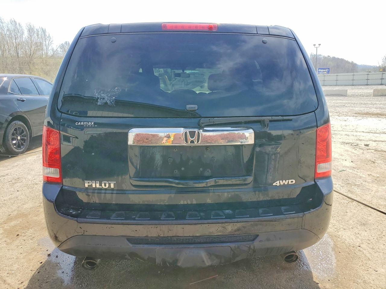 2013 Honda Pilot Ex Black vin: 5FNYF4H47DB049803
