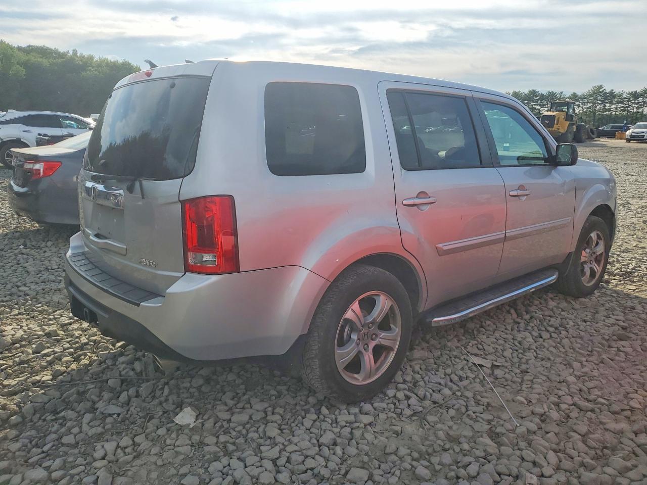 2013 Honda Pilot Ex Серый vin: 5FNYF4H47DB067380