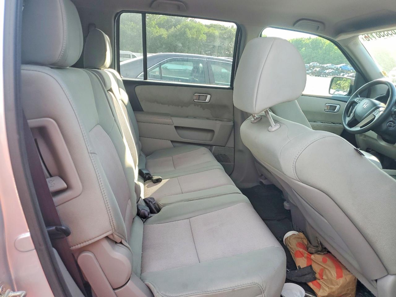 2013 Honda Pilot Ex Серый vin: 5FNYF4H47DB067380