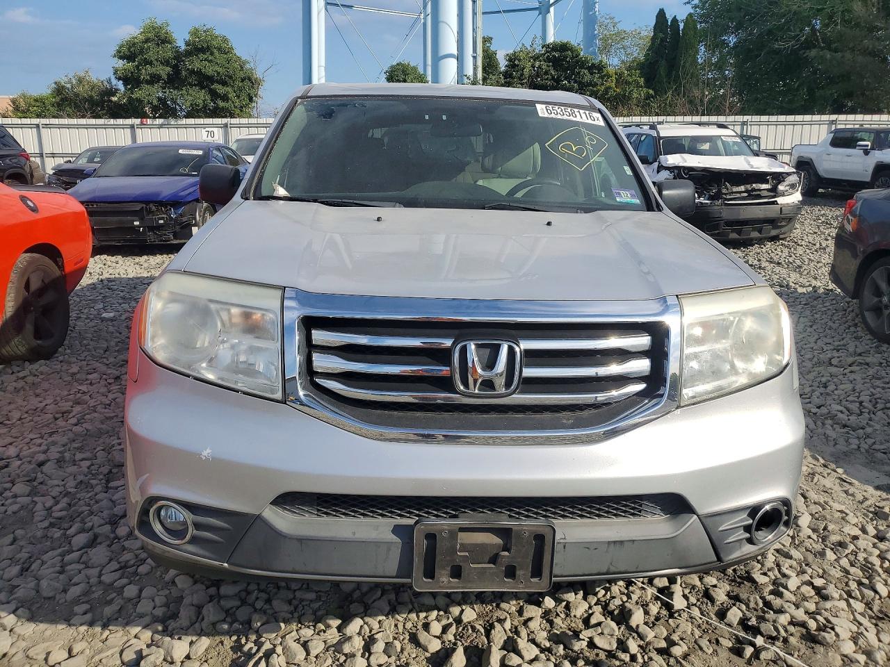 2013 Honda Pilot Ex Серый vin: 5FNYF4H47DB067380