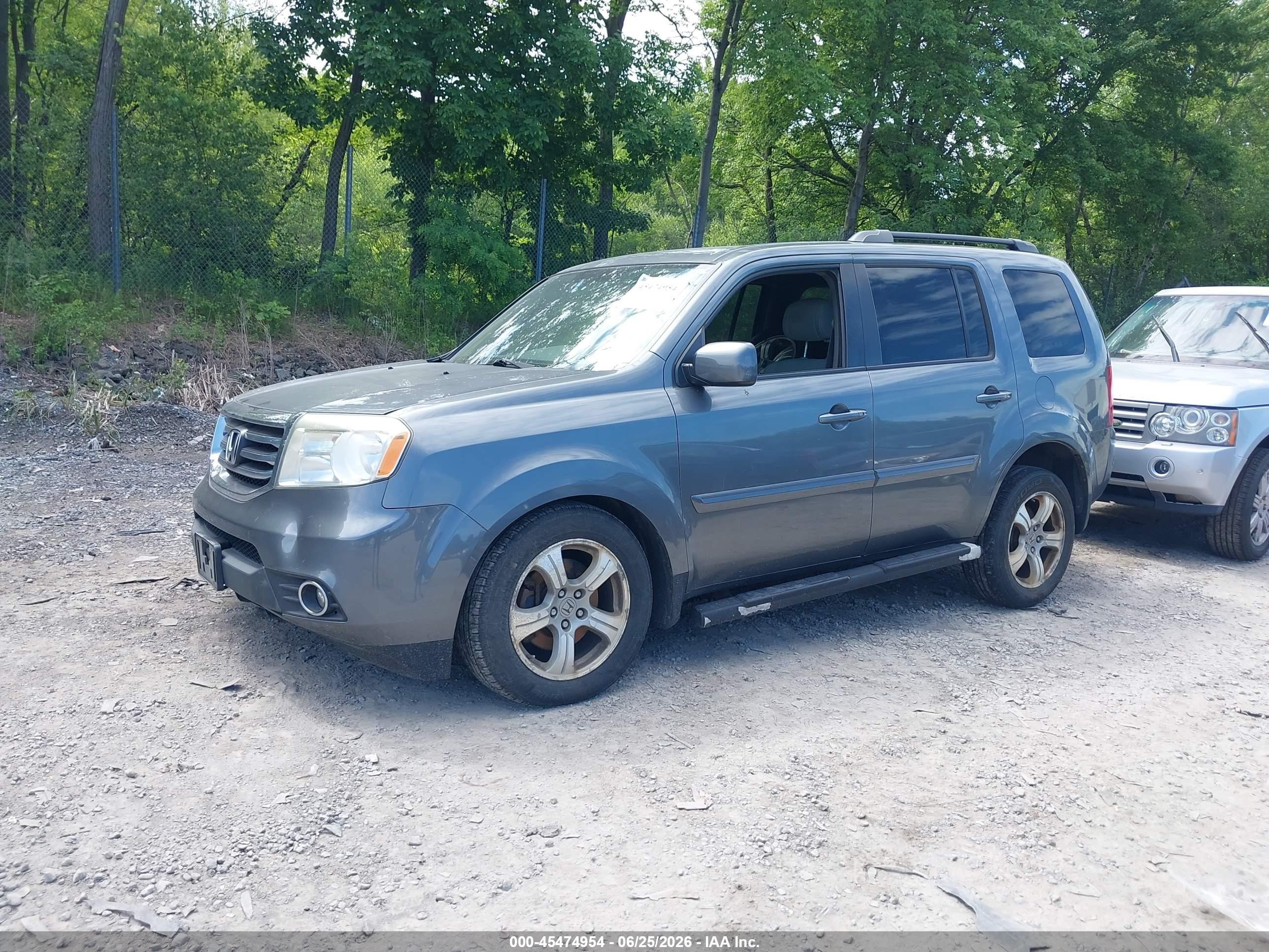 2013 Honda Pilot Ex Green vin: 5FNYF4H47DB076998