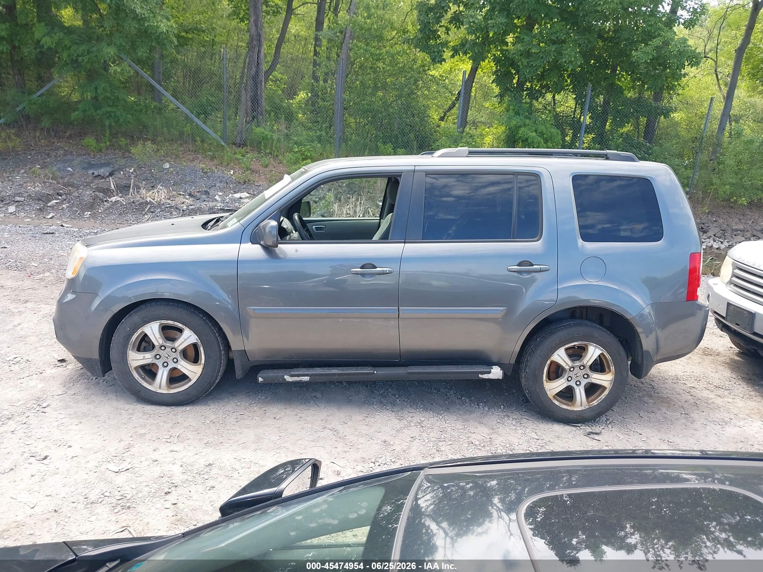 2013 Honda Pilot Ex Green vin: 5FNYF4H47DB076998