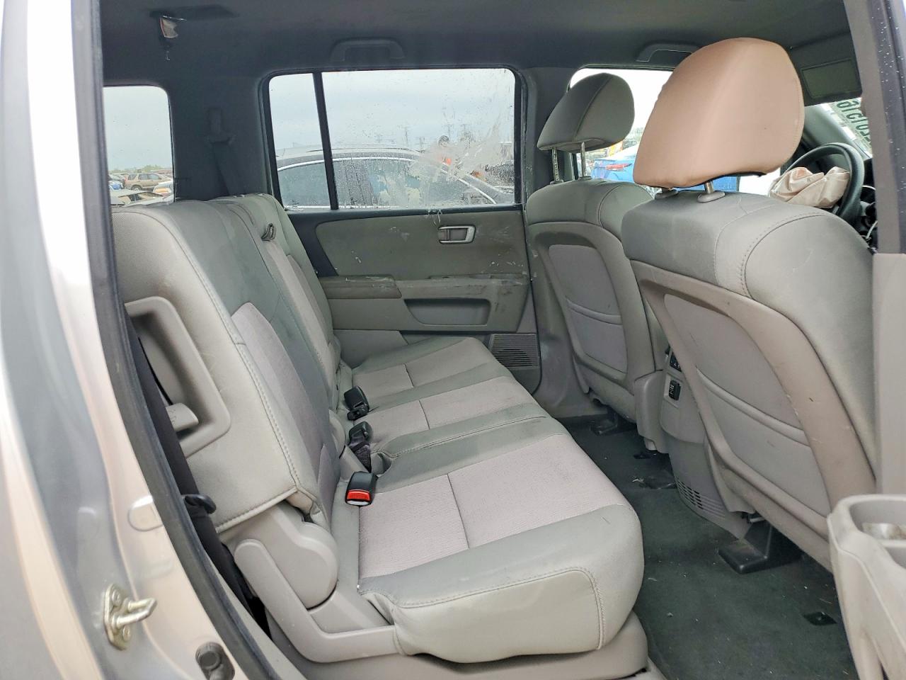 2014 Honda Pilot Ex Silver vin: 5FNYF4H47EB018939