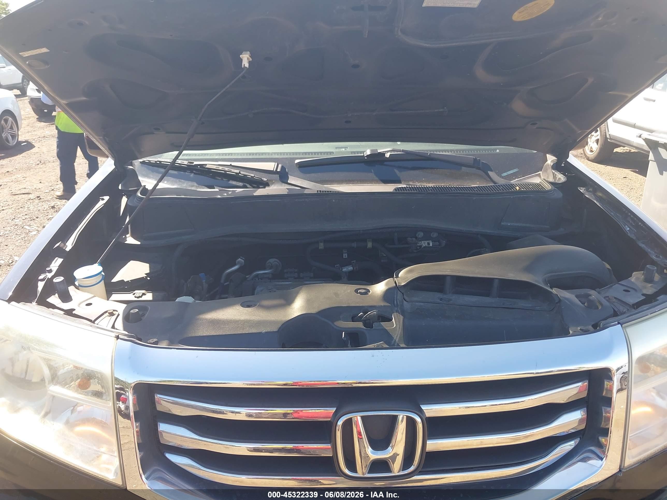 2014 Honda Pilot Ex Black vin: 5FNYF4H47EB047146