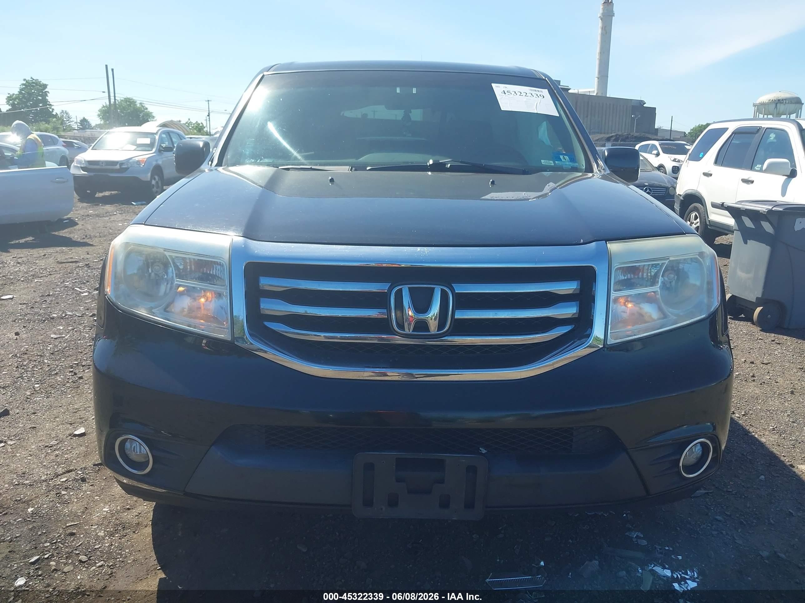 2014 Honda Pilot Ex Black vin: 5FNYF4H47EB047146