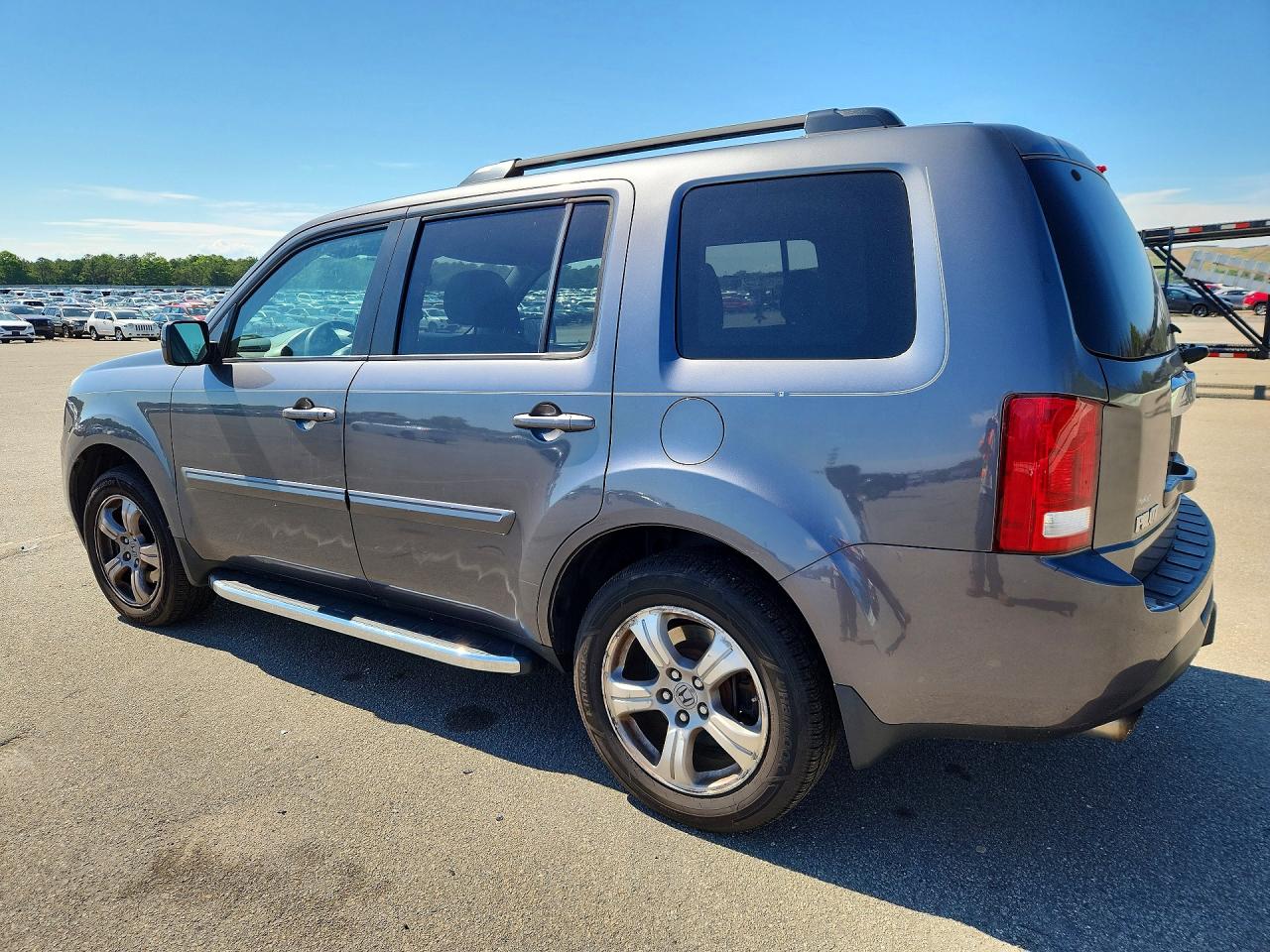 2014 Honda Pilot Ex Серый vin: 5FNYF4H47EB050113