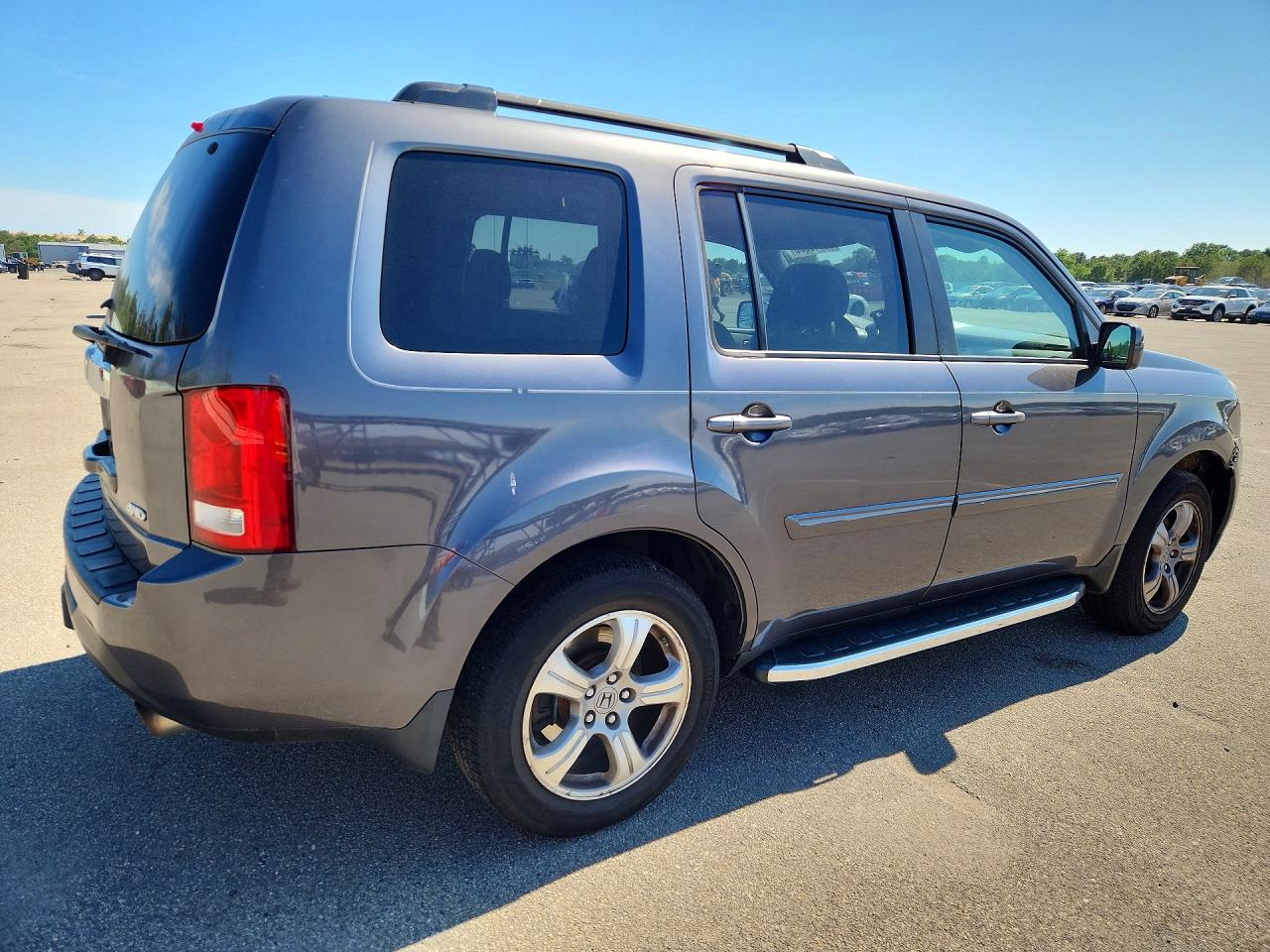 2014 Honda Pilot Ex Серый vin: 5FNYF4H47EB050113