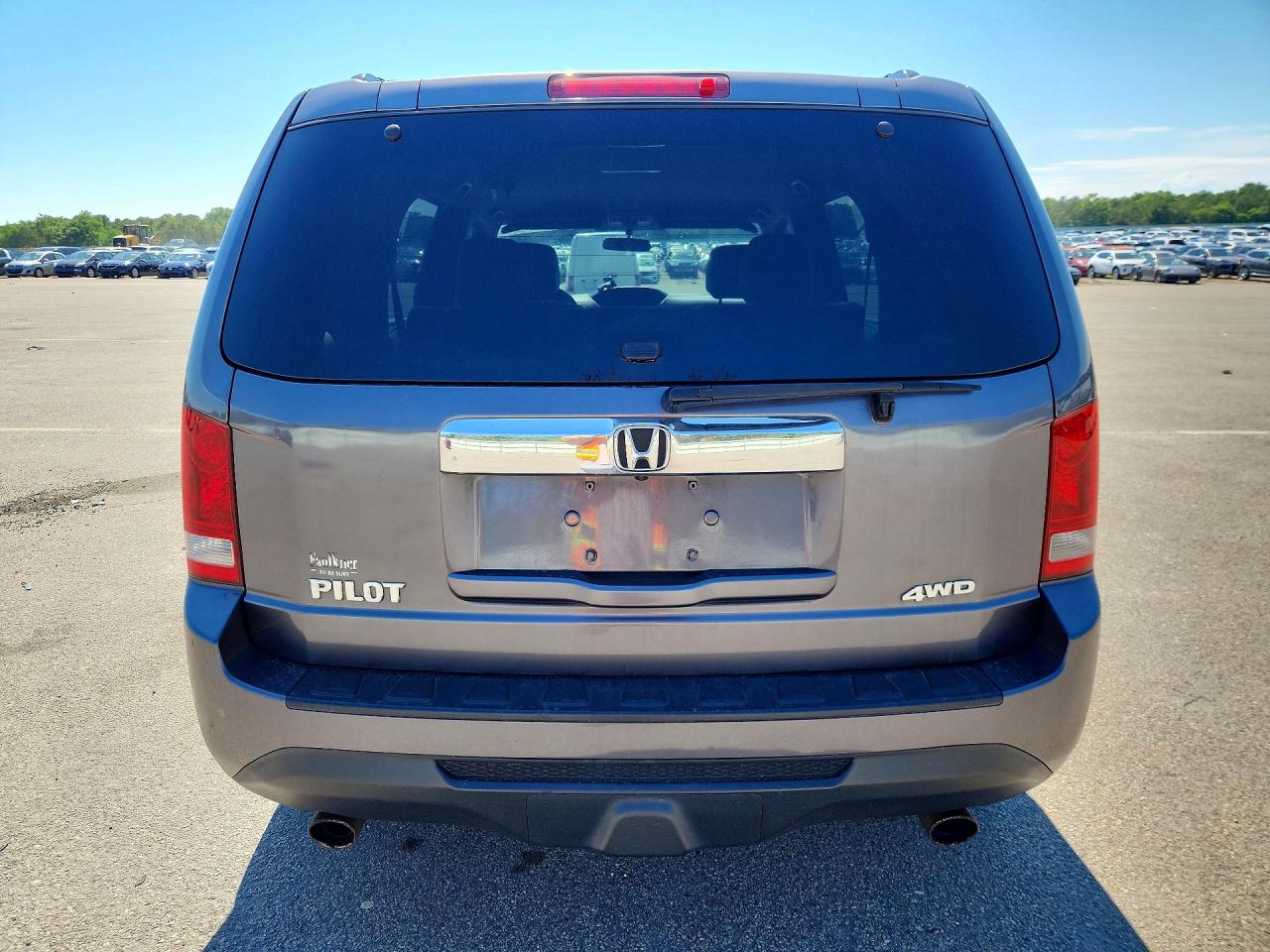 2014 Honda Pilot Ex Серый vin: 5FNYF4H47EB050113
