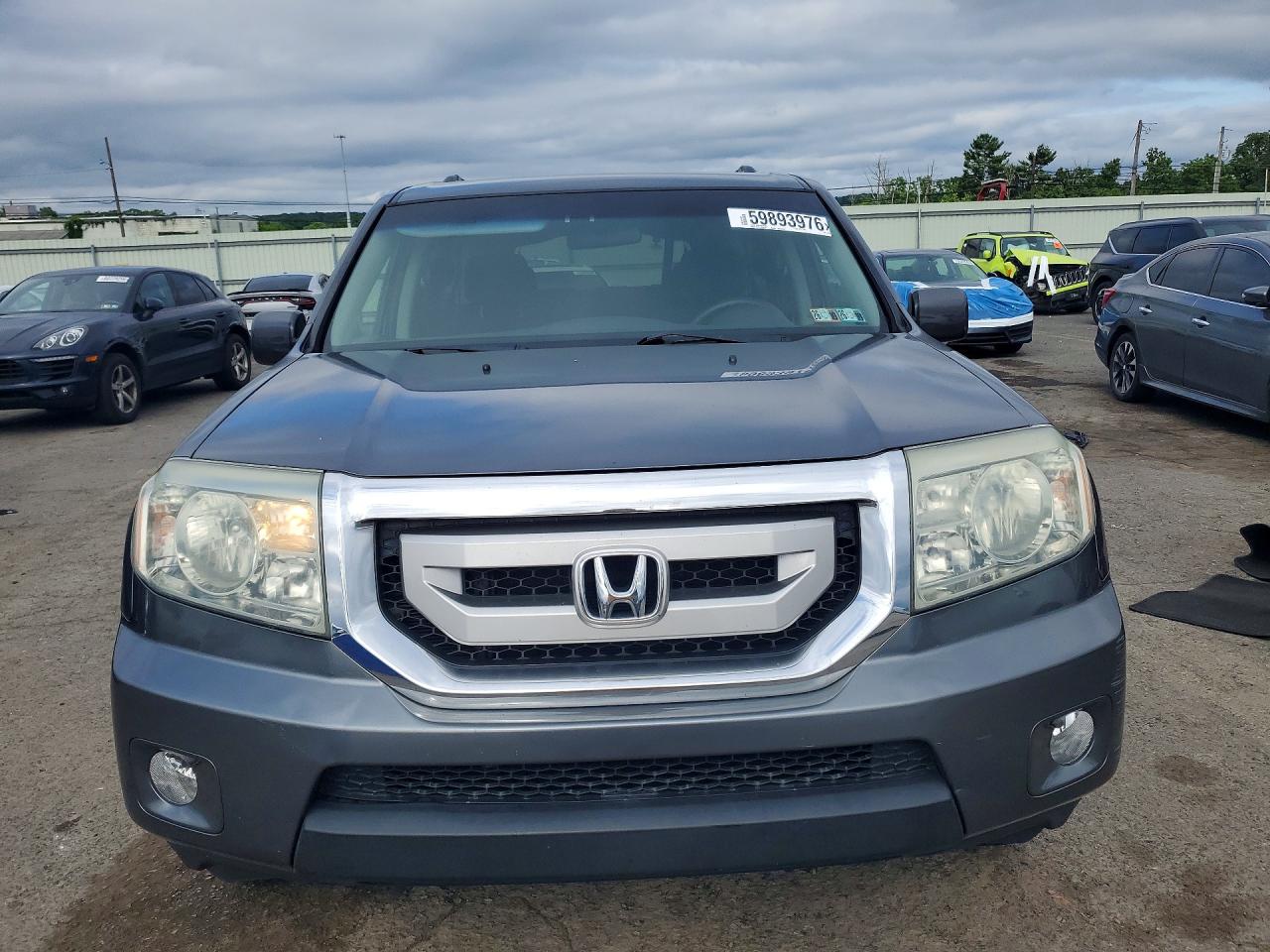 2010 Honda Pilot Ex Gray vin: 5FNYF4H48AB018586