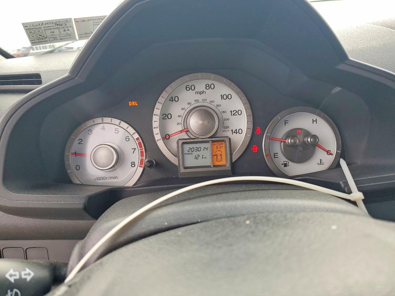 2010 Honda Pilot Ex Gray vin: 5FNYF4H48AB018586