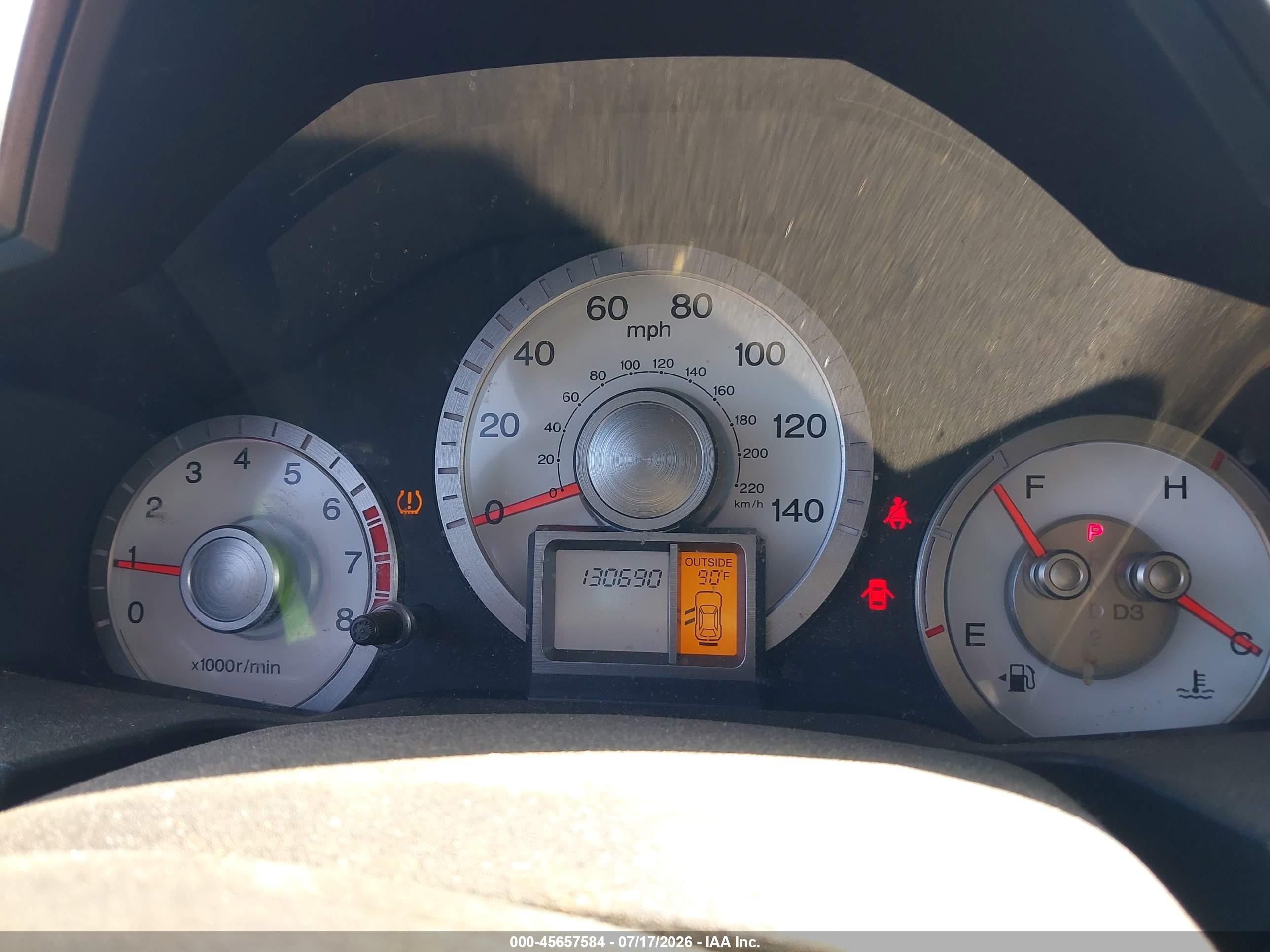 2010 Honda Pilot Ex Maroon vin: 5FNYF4H48AB035906