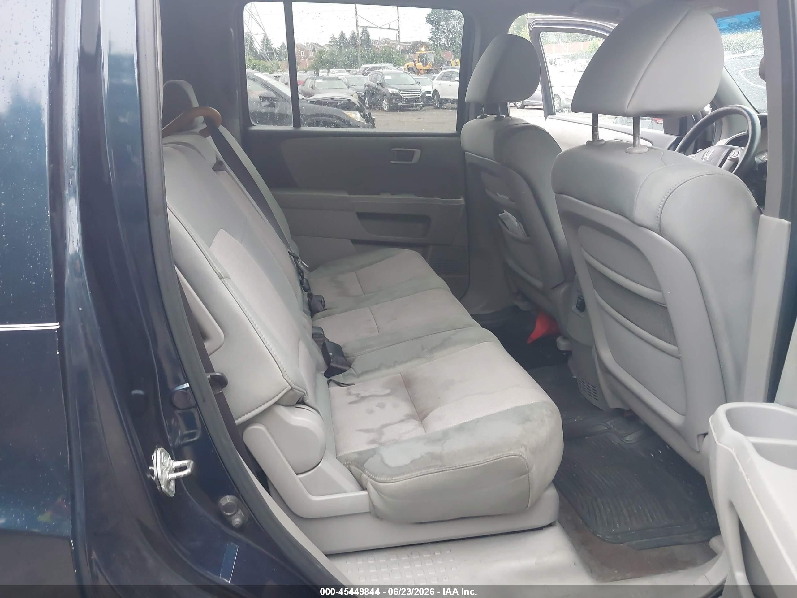 2010 Honda Pilot Ex Blue vin: 5FNYF4H48AB040331