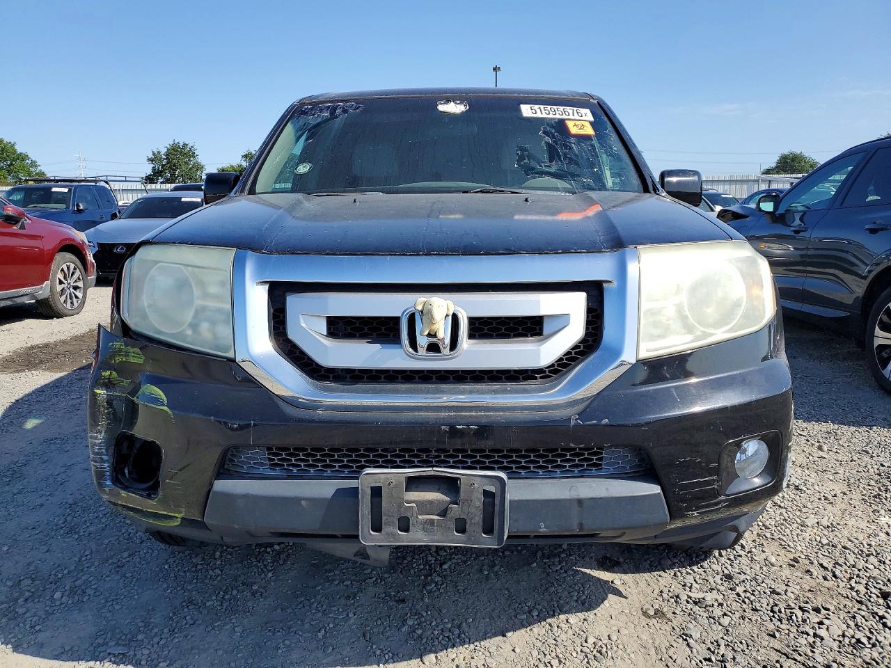 2011 Honda Pilot Ex Black vin: 5FNYF4H48BB013891