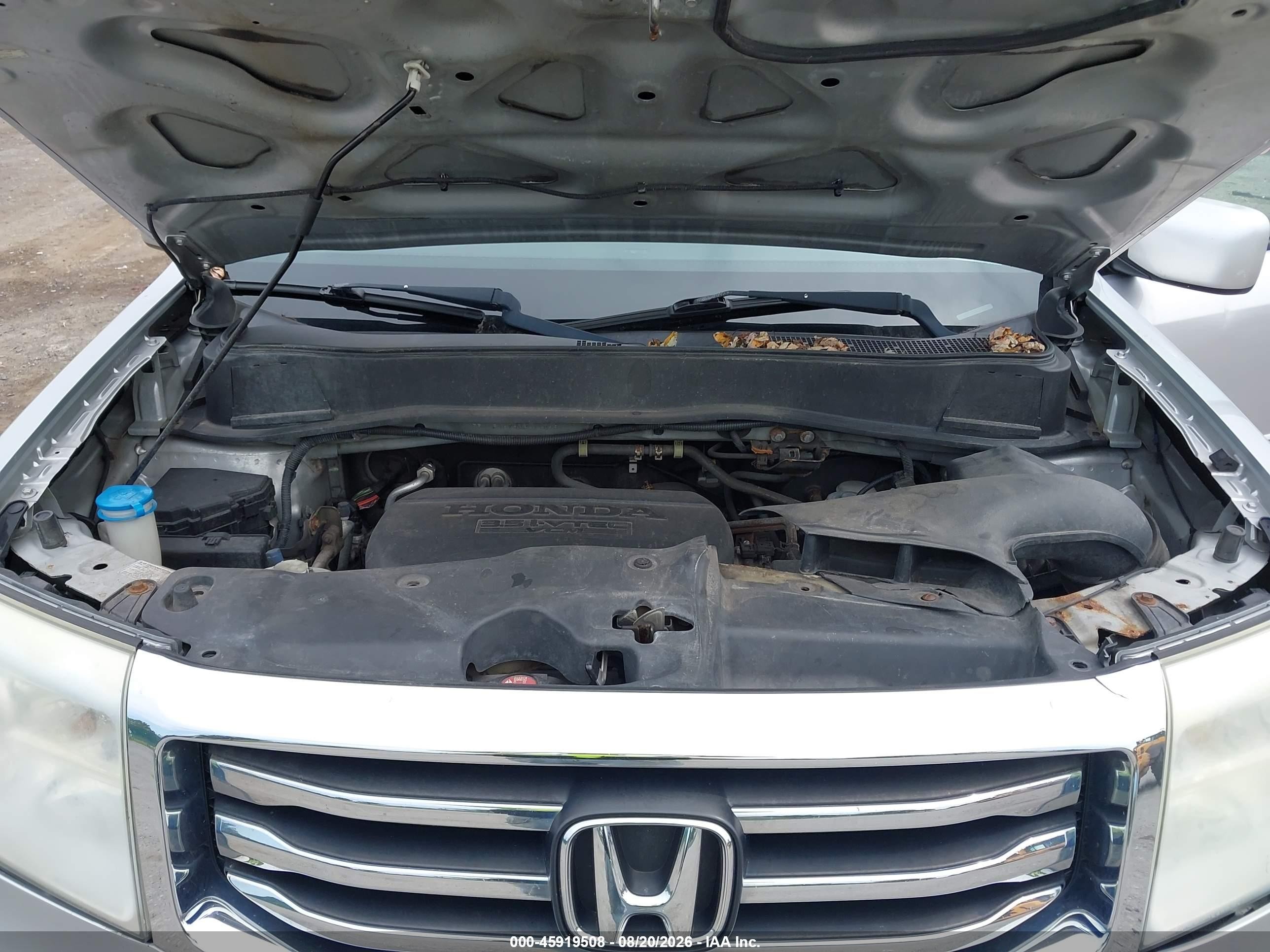2013 Honda Pilot Ex Silver vin: 5FNYF4H48DB011898