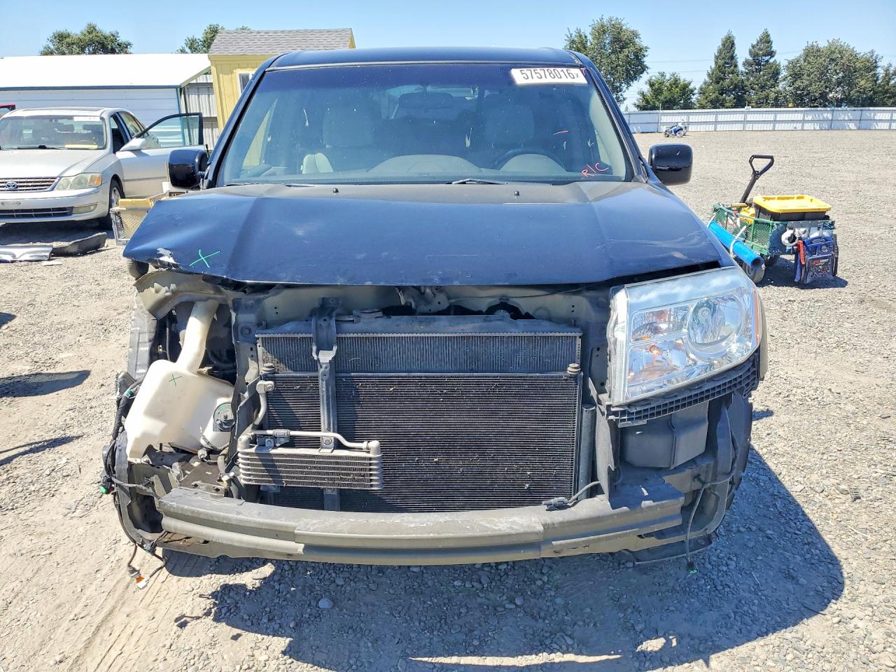 2013 Honda Pilot Ex Black vin: 5FNYF4H48DB037465