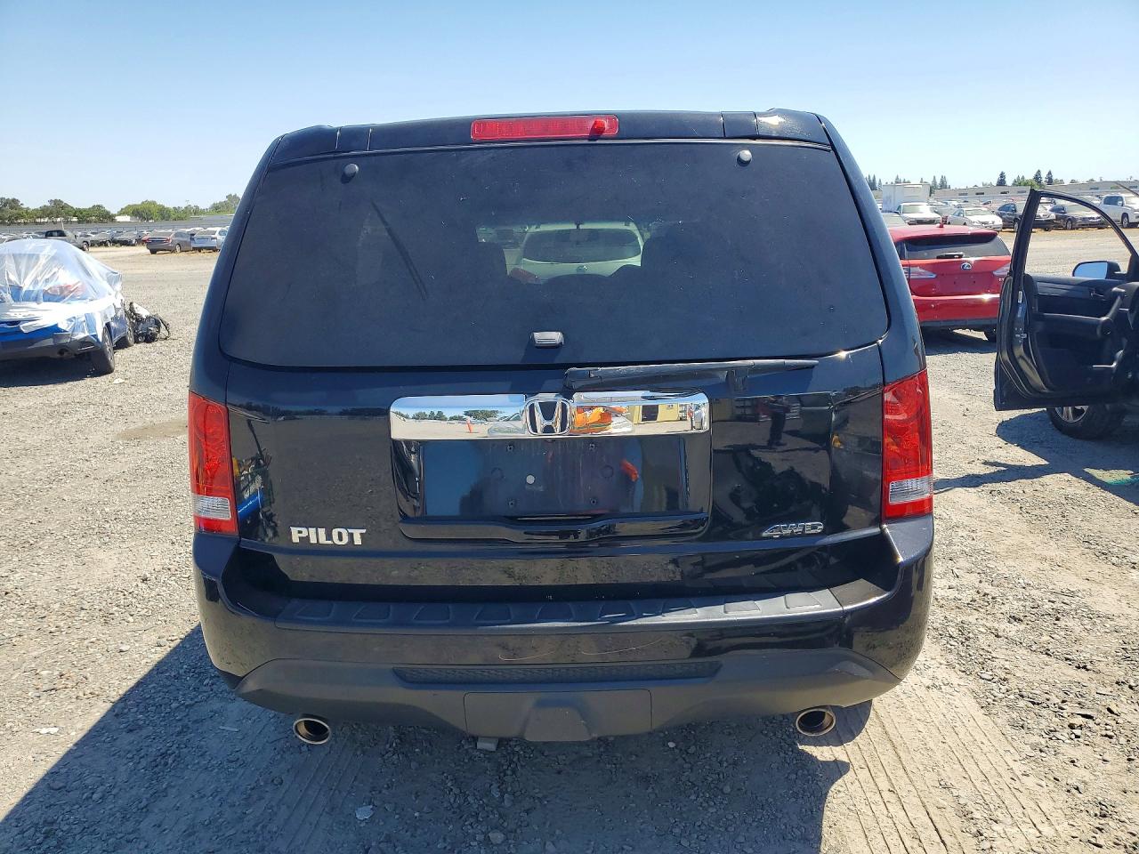 2013 Honda Pilot Ex Black vin: 5FNYF4H48DB037465