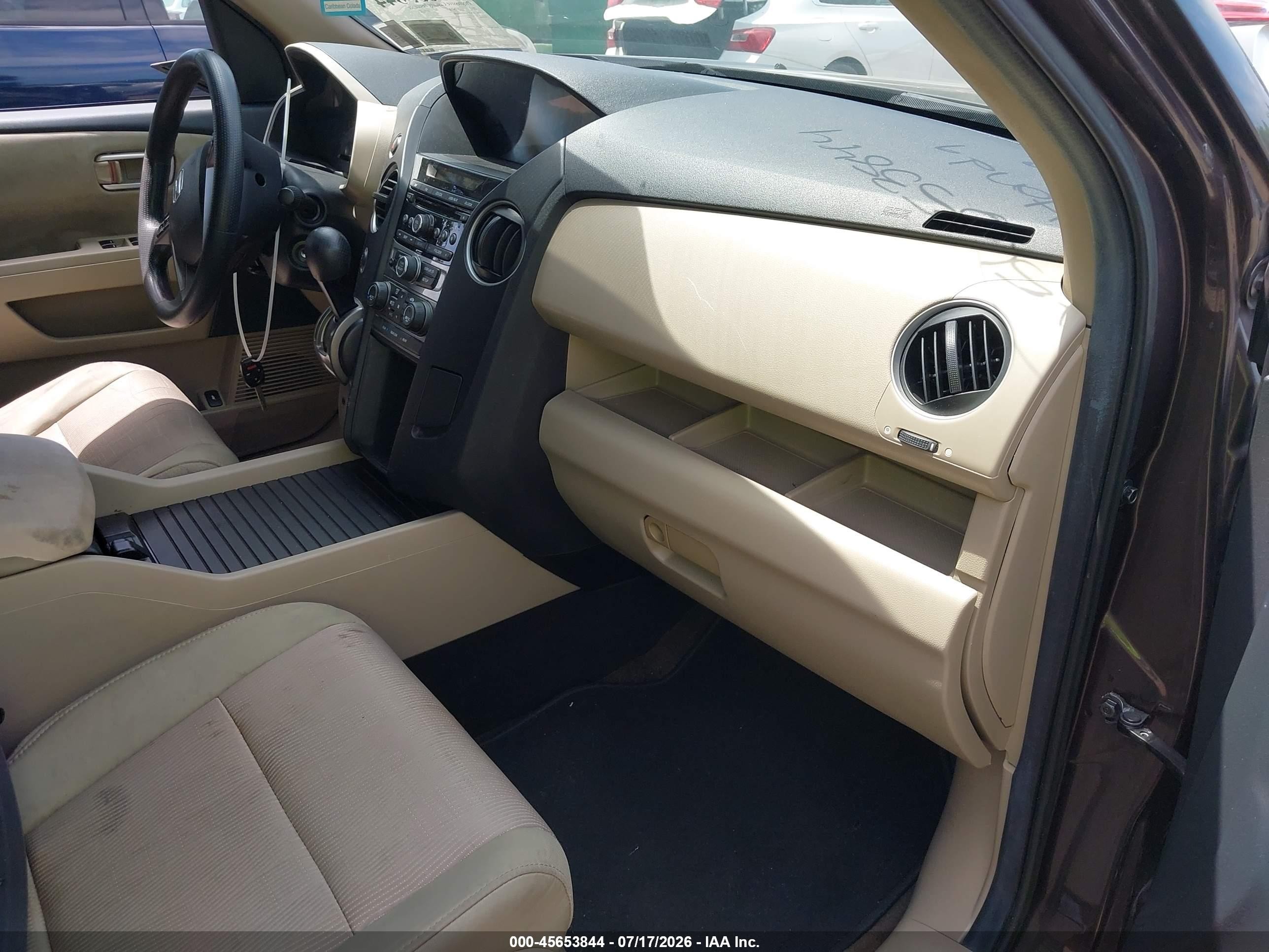 2013 Honda Pilot Ex Black vin: 5FNYF4H48DB041001
