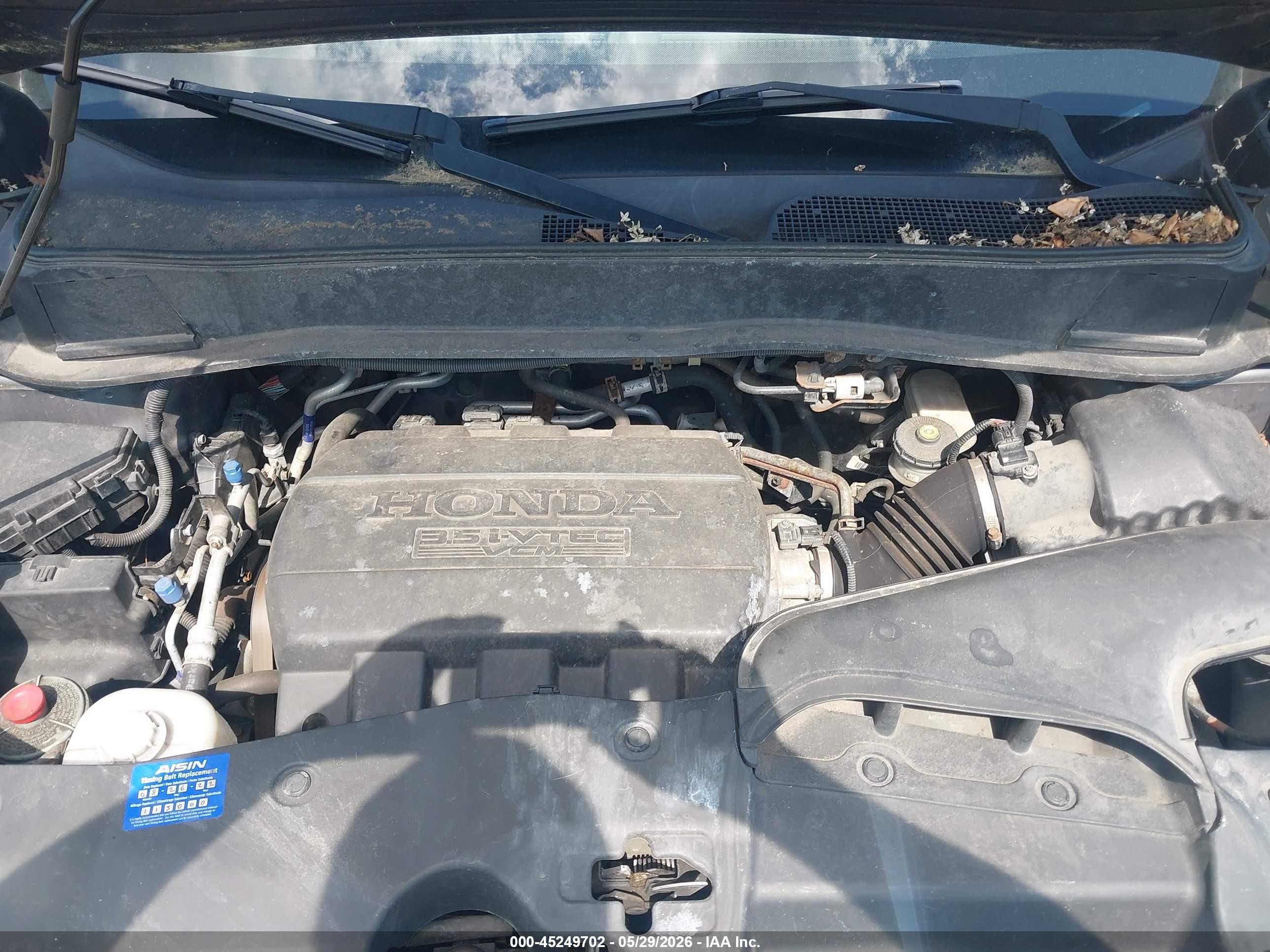 2013 Honda Pilot Ex Gray vin: 5FNYF4H48DB044609