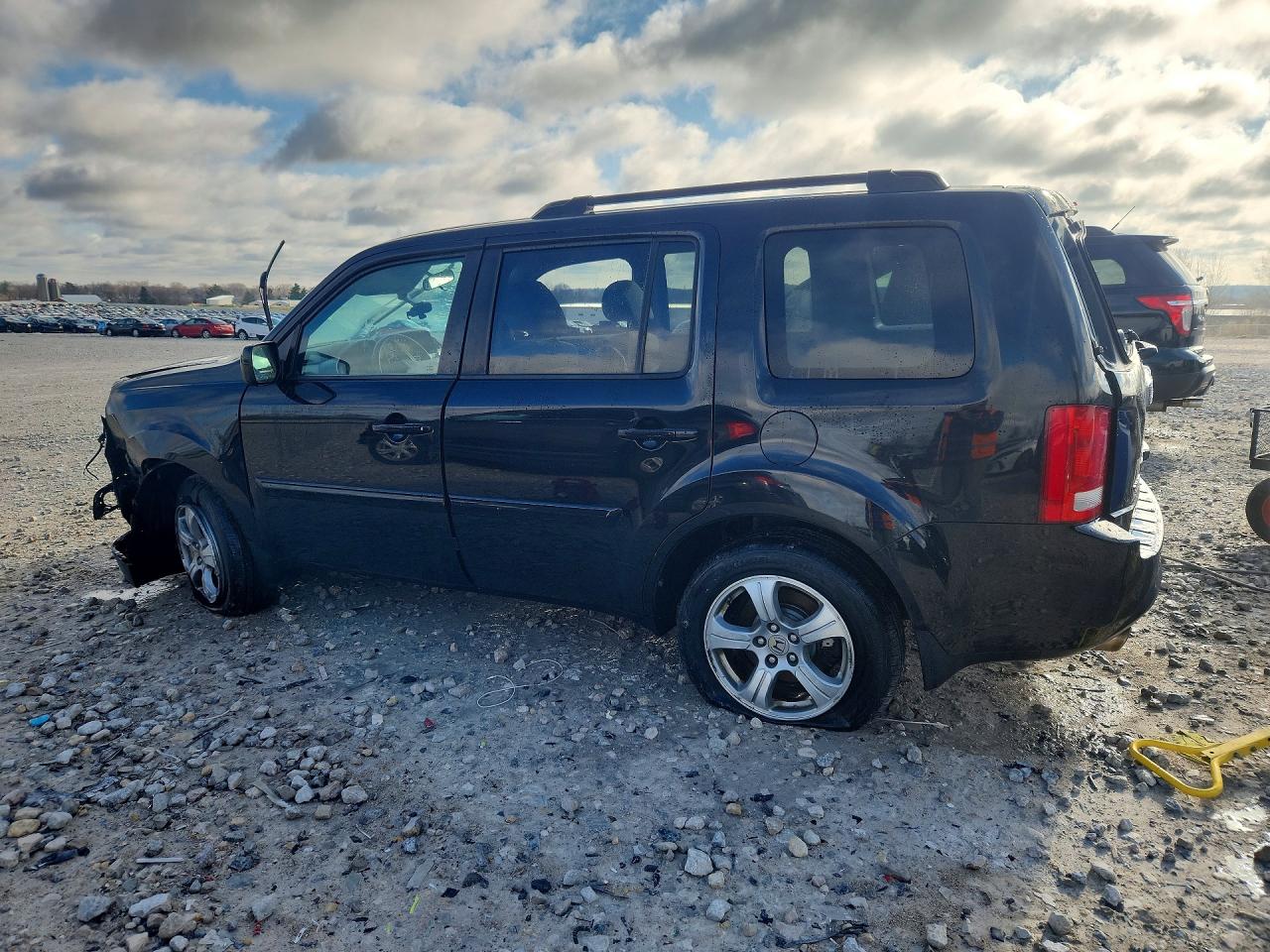2014 Honda Pilot Ex Black vin: 5FNYF4H48EB047186