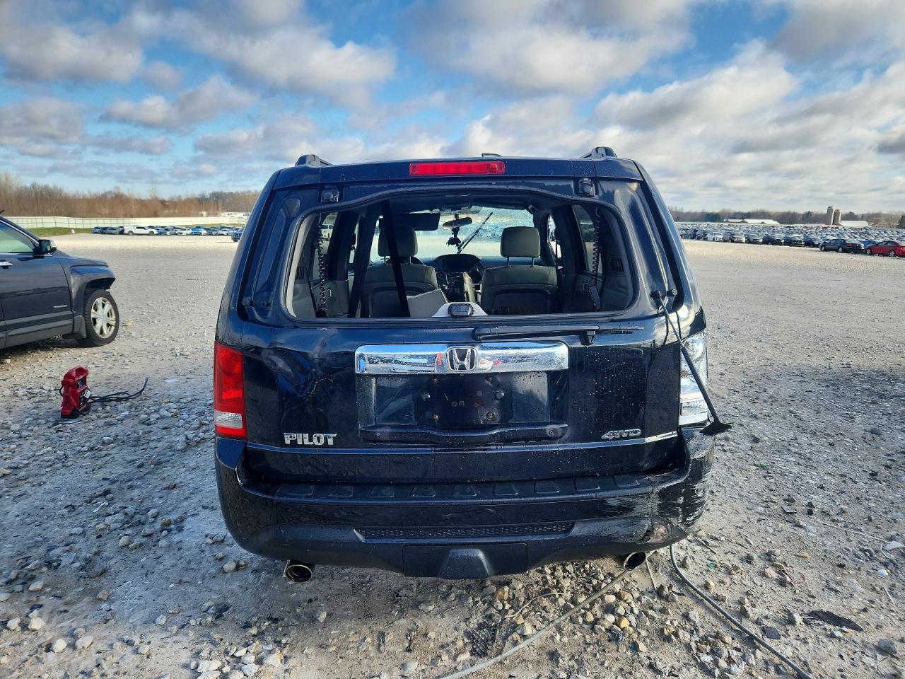 2014 Honda Pilot Ex Black vin: 5FNYF4H48EB047186