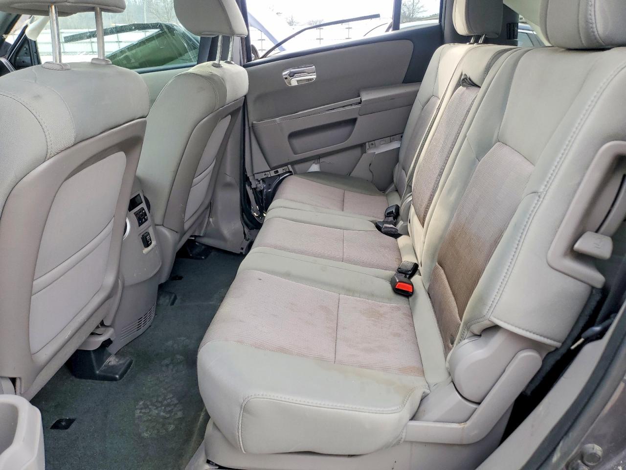 2015 Honda Pilot Ex Gray vin: 5FNYF4H48FB079041