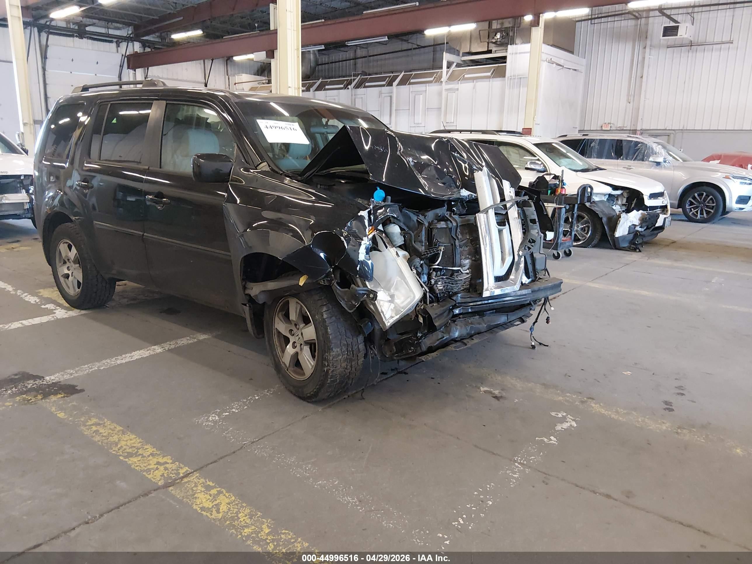 2011 Honda Pilot Ex Black vin: 5FNYF4H49BB013916