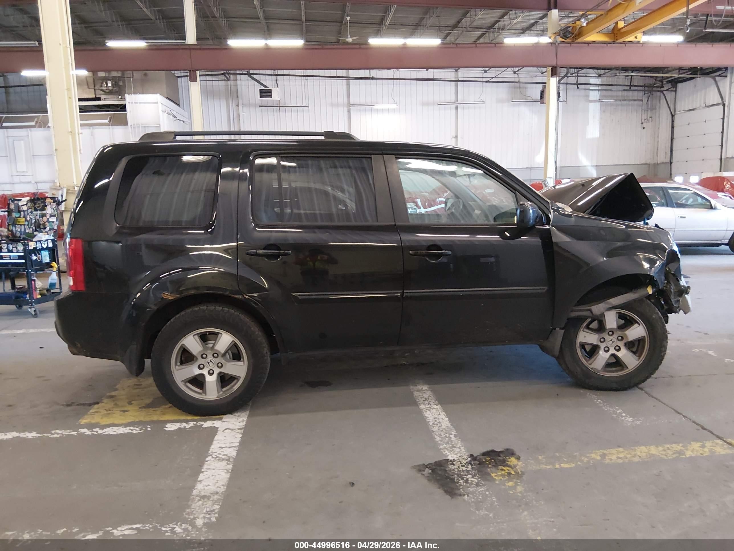 2011 Honda Pilot Ex Black vin: 5FNYF4H49BB013916
