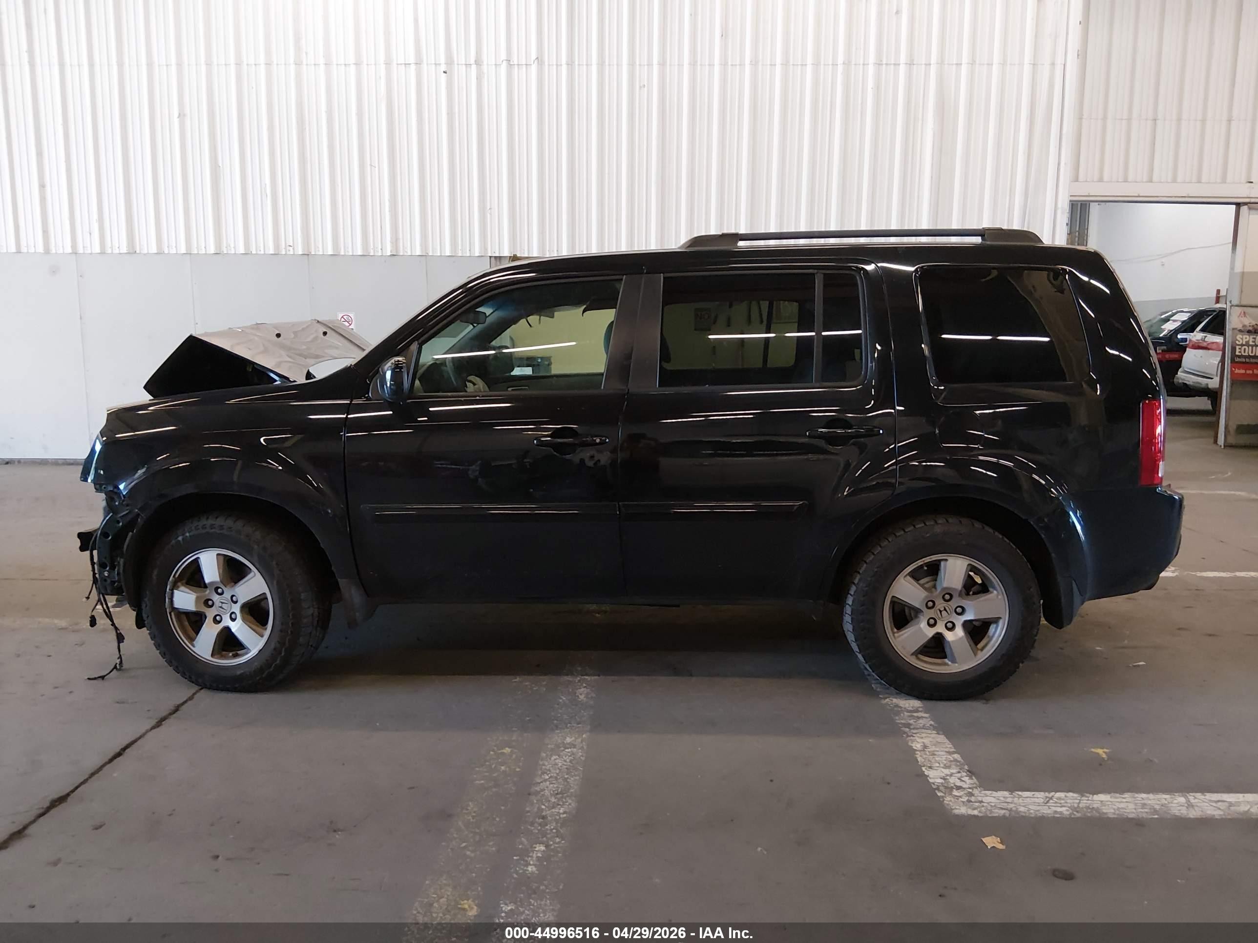 2011 Honda Pilot Ex Black vin: 5FNYF4H49BB013916
