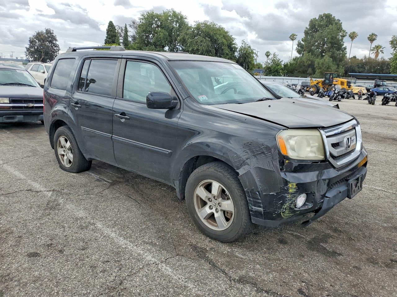 2011 Honda Pilot Ex Black vin: 5FNYF4H49BB051372