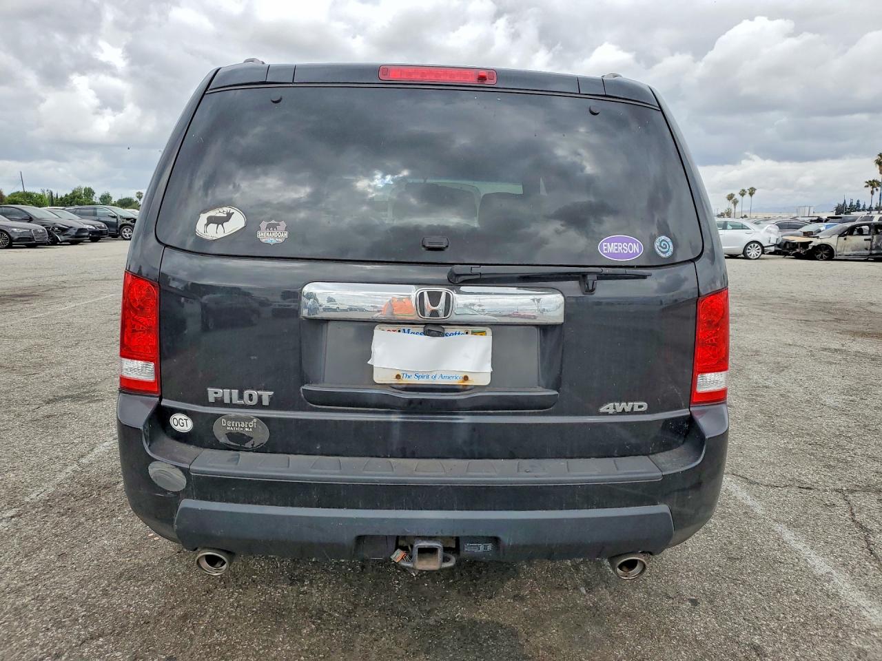 2011 Honda Pilot Ex Black vin: 5FNYF4H49BB051372