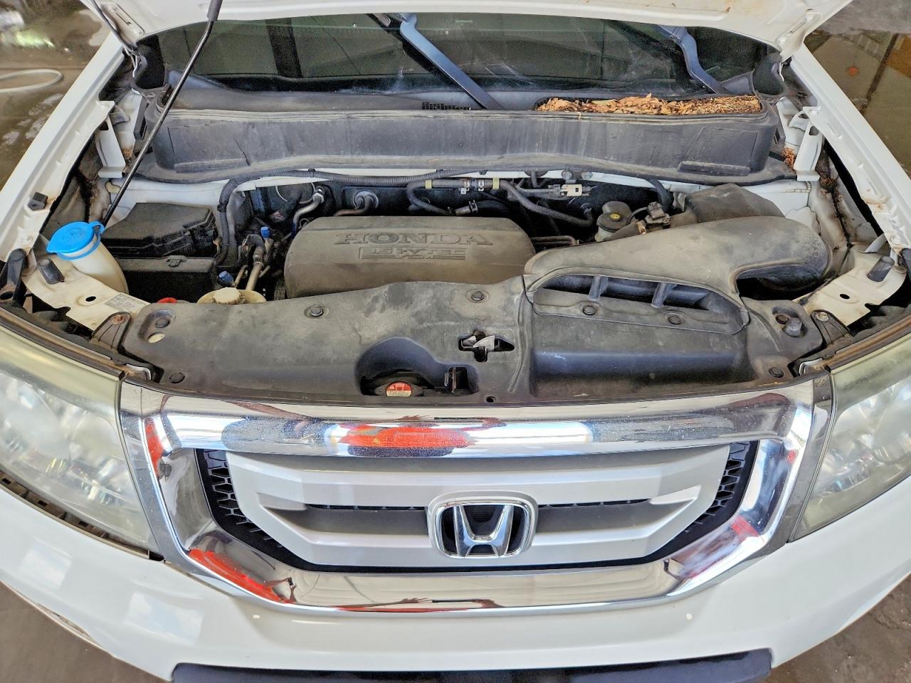 2011 Honda Pilot Ex White vin: 5FNYF4H49BB082802