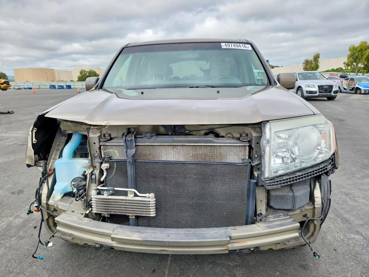 2011 Honda Pilot Ex Gold vin: 5FNYF4H49BB105592