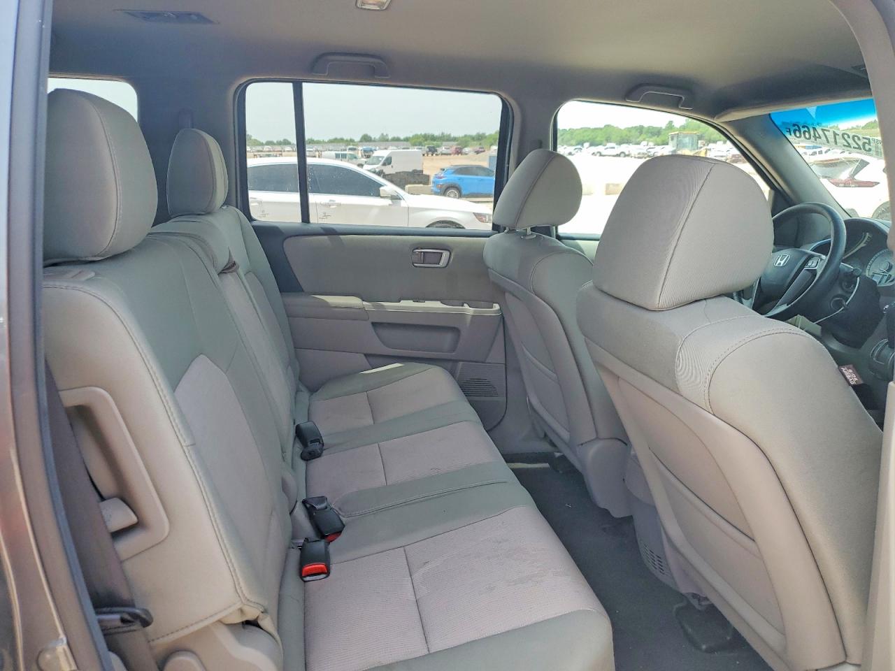 2012 Honda Pilot Ex Серый vin: 5FNYF4H49CB004392