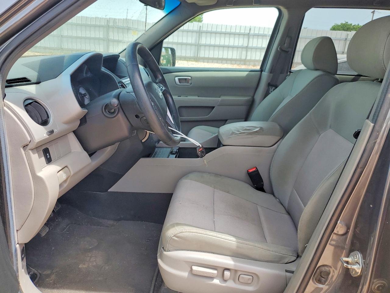 2012 Honda Pilot Ex Серый vin: 5FNYF4H49CB004392