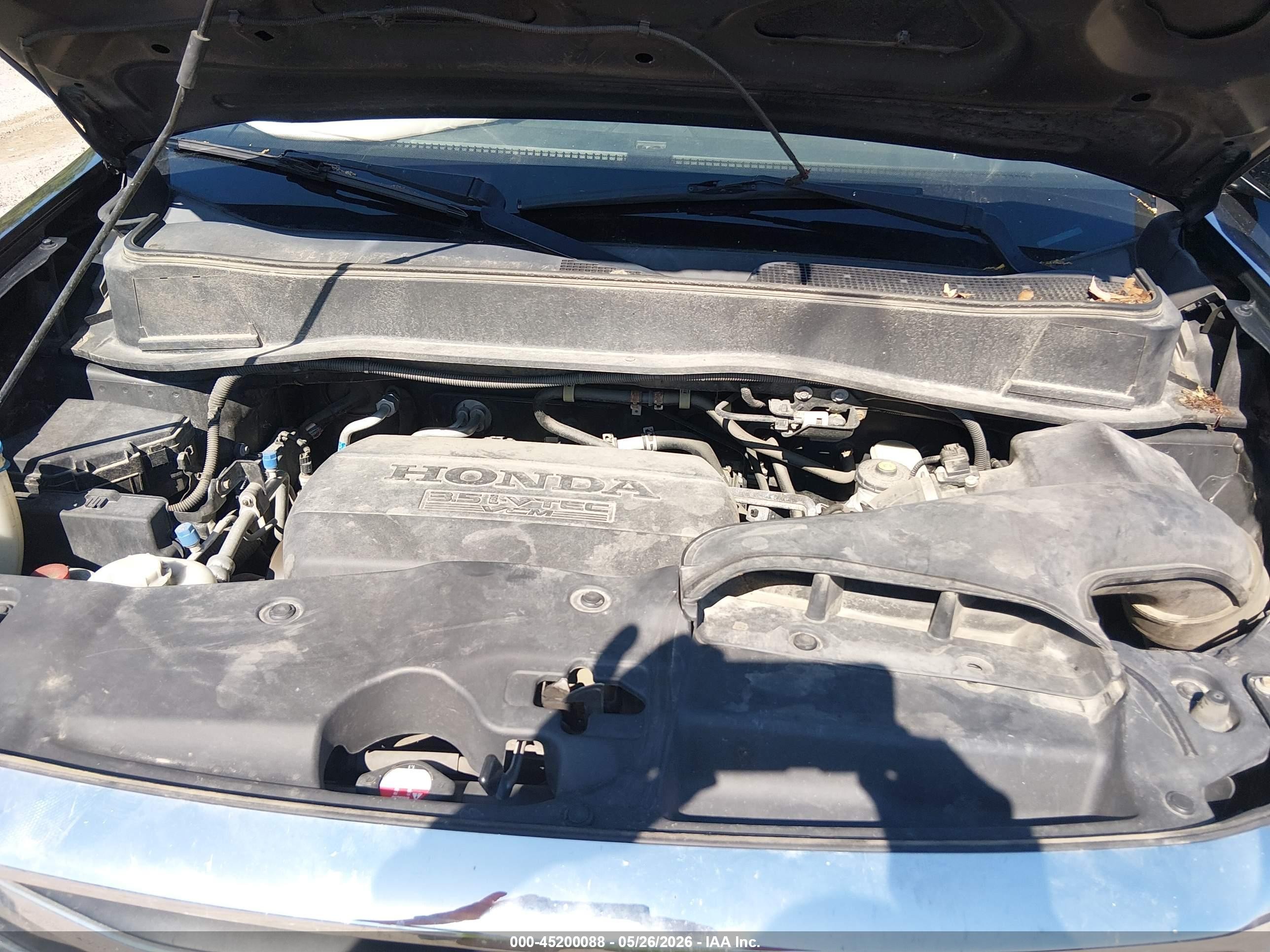 2012 Honda Pilot Ex Черный vin: 5FNYF4H49CB034699