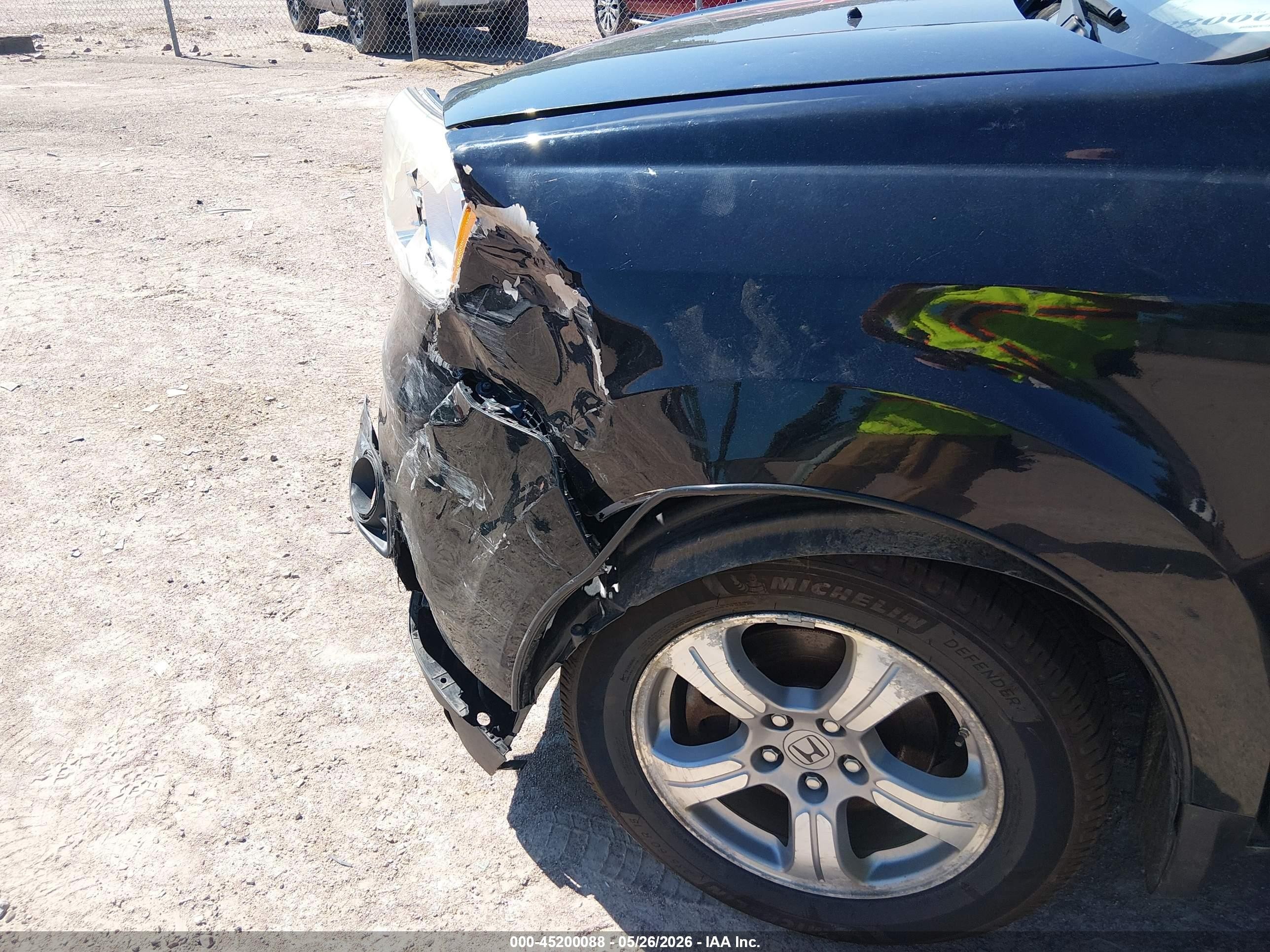 2012 Honda Pilot Ex Черный vin: 5FNYF4H49CB034699