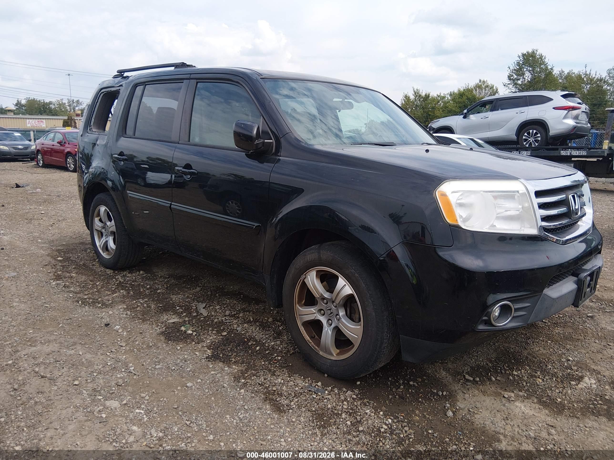 2012 Honda Pilot Ex Black vin: 5FNYF4H49CB072479