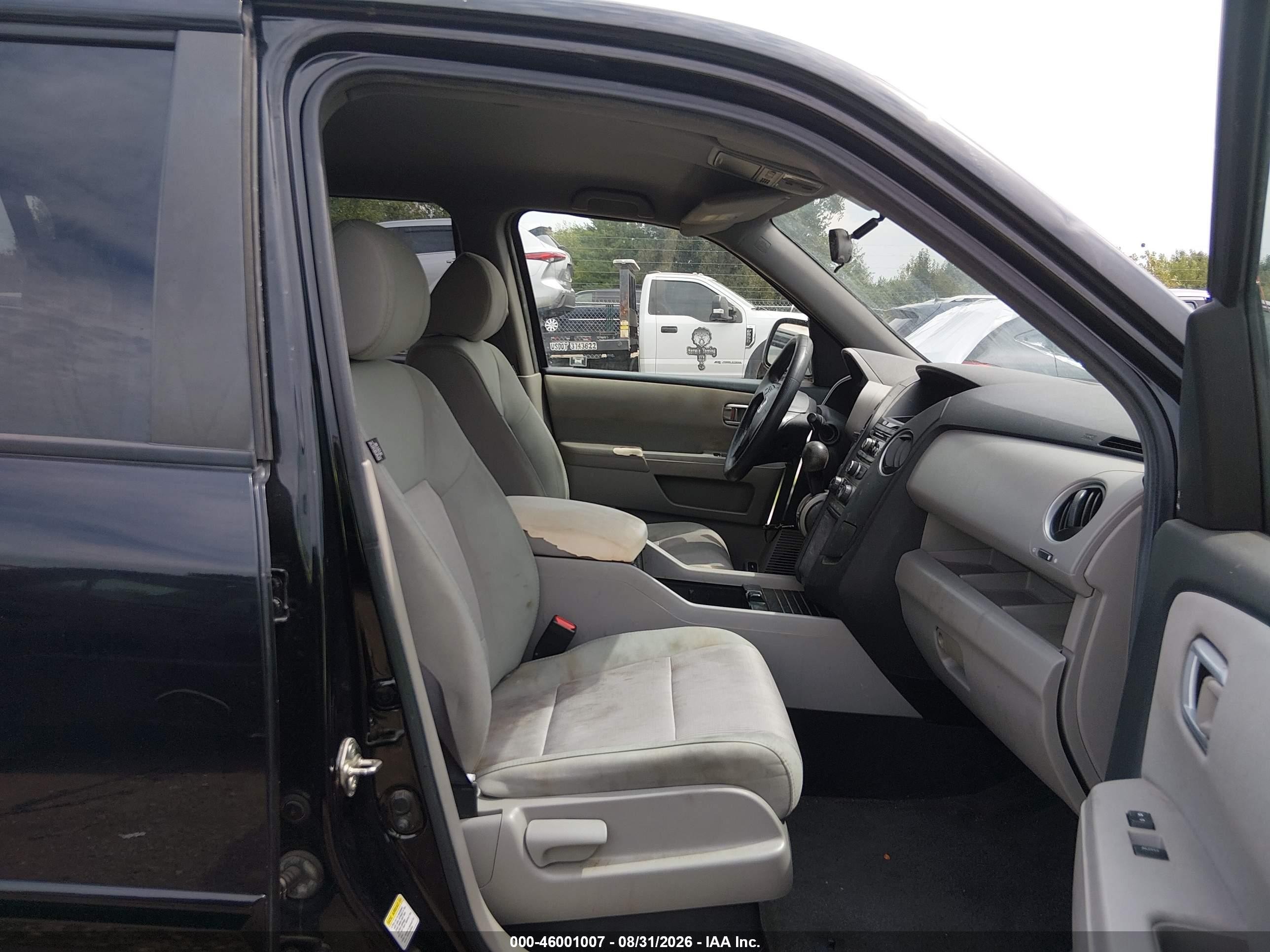 2012 Honda Pilot Ex Черный vin: 5FNYF4H49CB072479