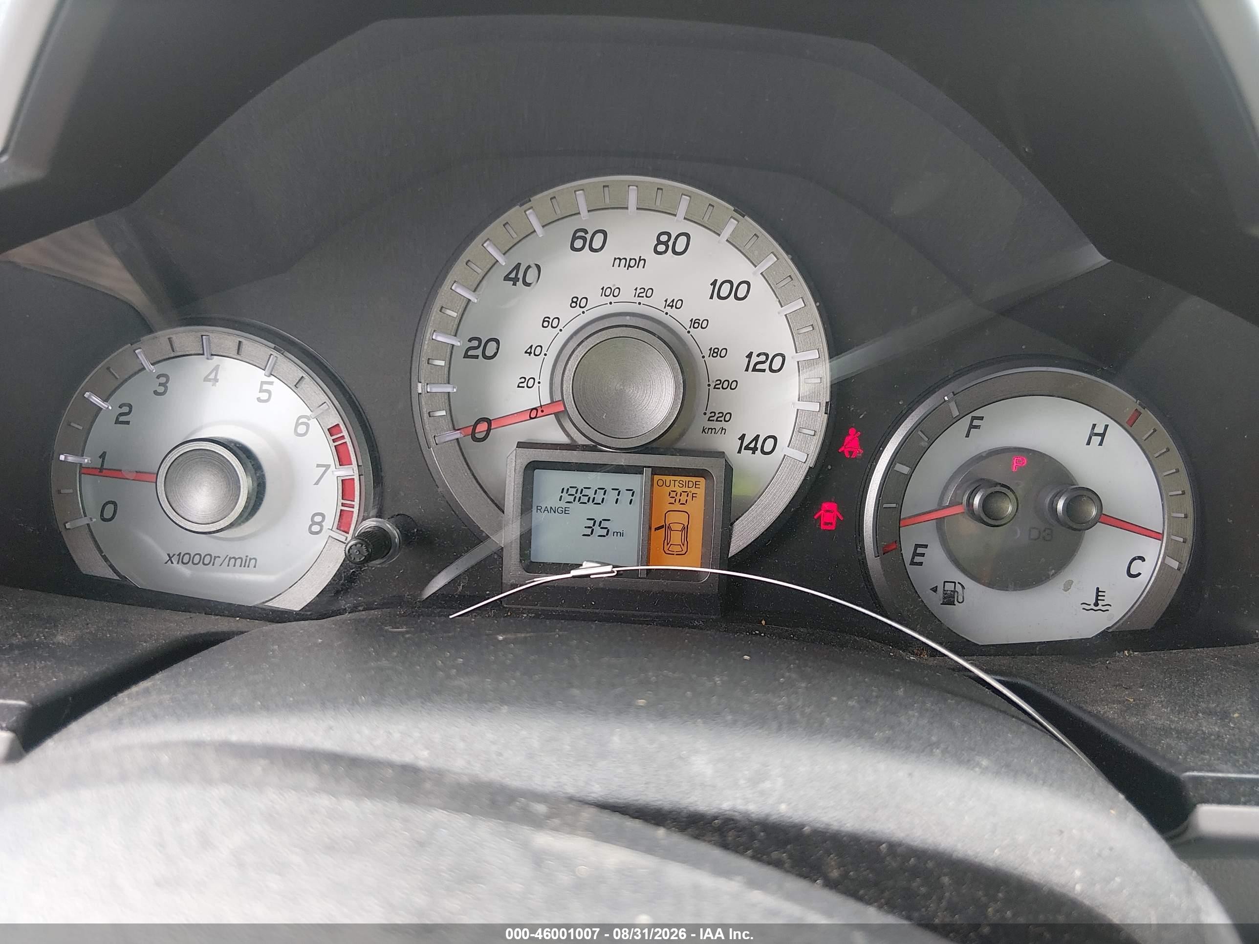 2012 Honda Pilot Ex Черный vin: 5FNYF4H49CB072479
