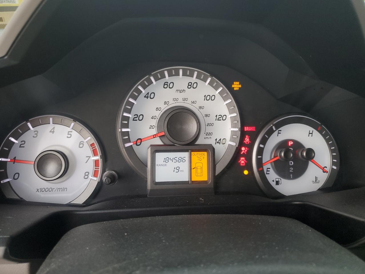 2012 Honda Pilot Ex Gray vin: 5FNYF4H49CB072725