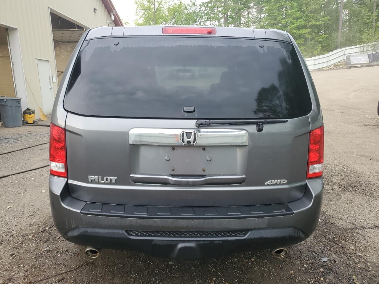 2012 Honda Pilot Ex Gray vin: 5FNYF4H49CB072725