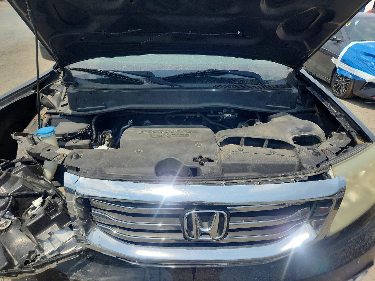 2013 Honda Pilot Ex Black vin: 5FNYF4H49DB037409