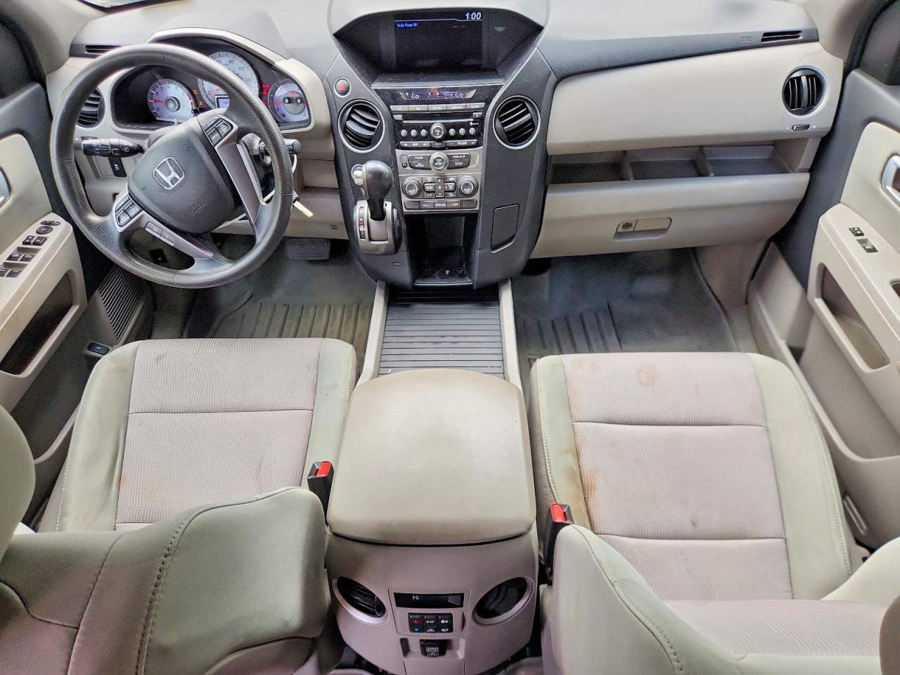 2013 Honda Pilot Ex Gray vin: 5FNYF4H49DB062410