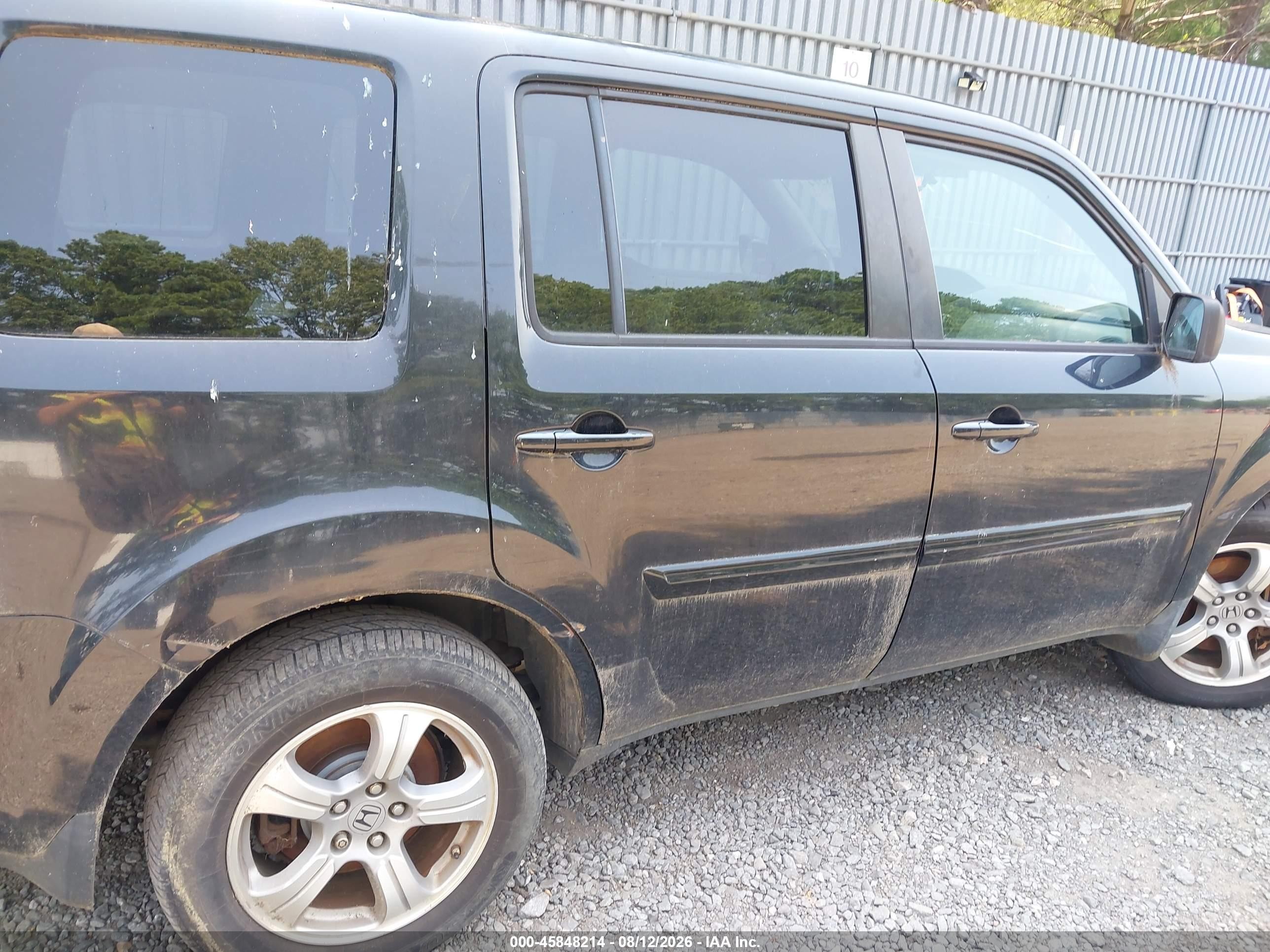 2014 Honda Pilot Ex Black vin: 5FNYF4H49EB031739