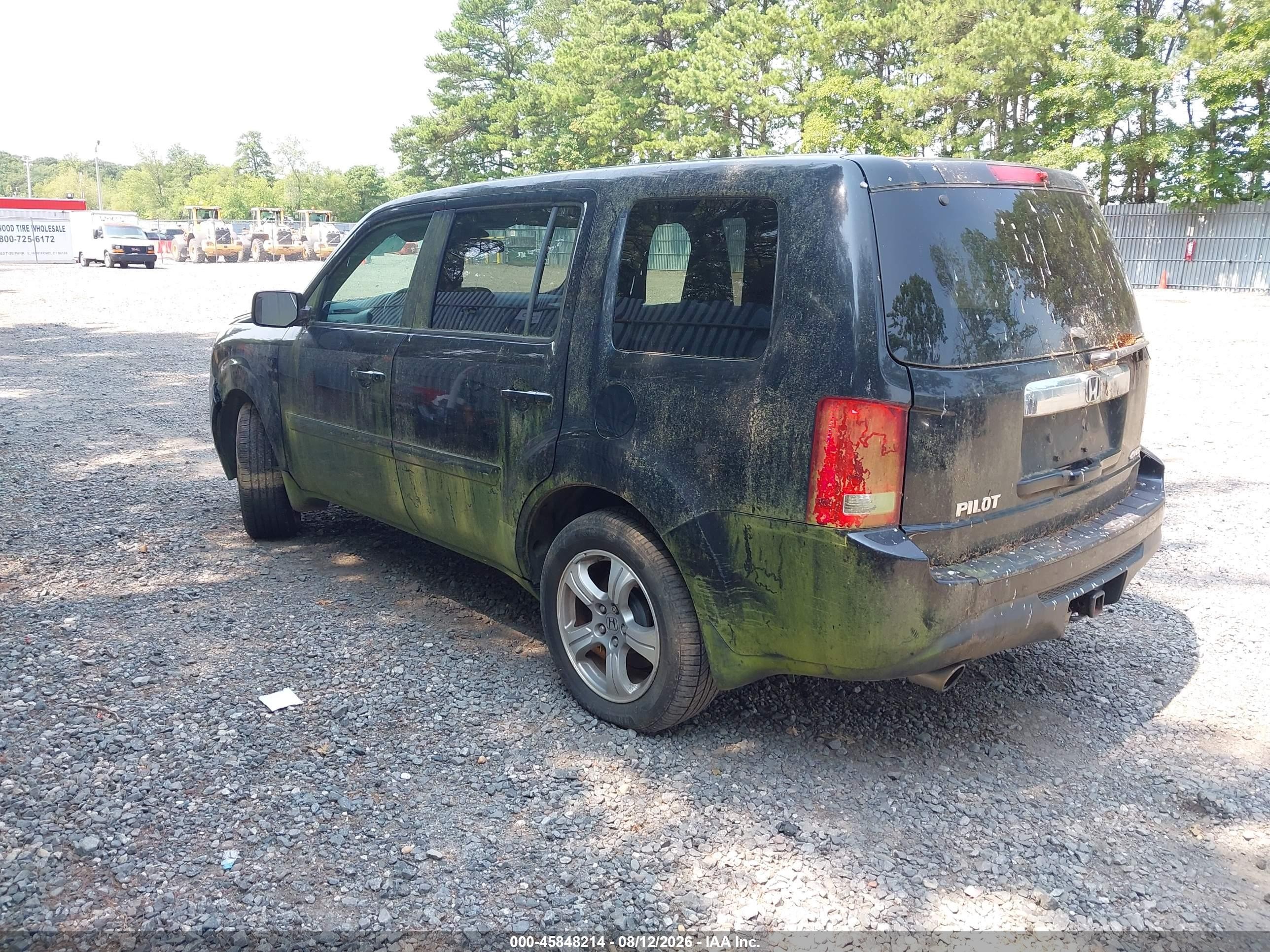 2014 Honda Pilot Ex Black vin: 5FNYF4H49EB031739