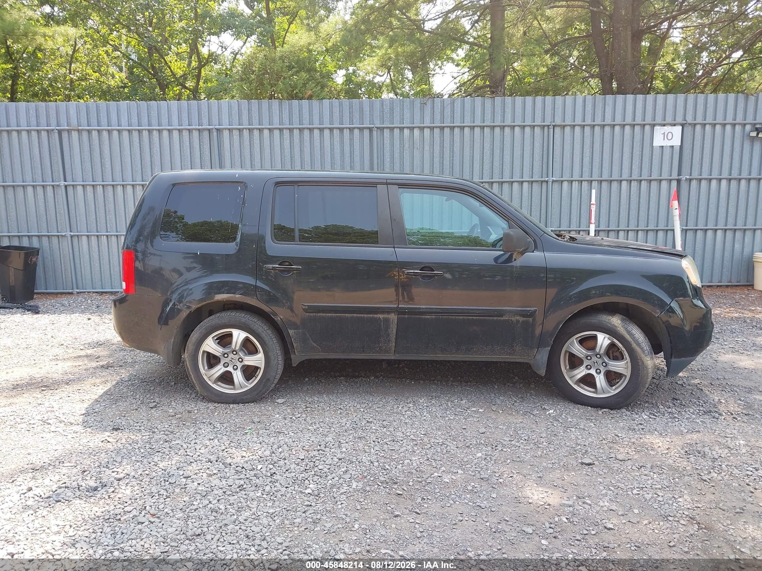 2014 Honda Pilot Ex Black vin: 5FNYF4H49EB031739