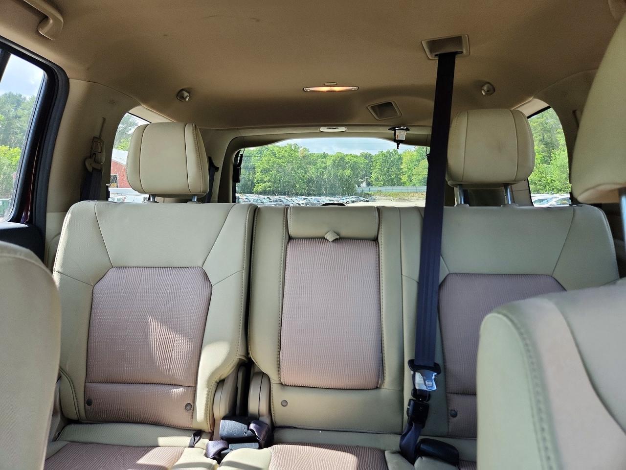 2014 Honda Pilot Ex Brown vin: 5FNYF4H49EB054485