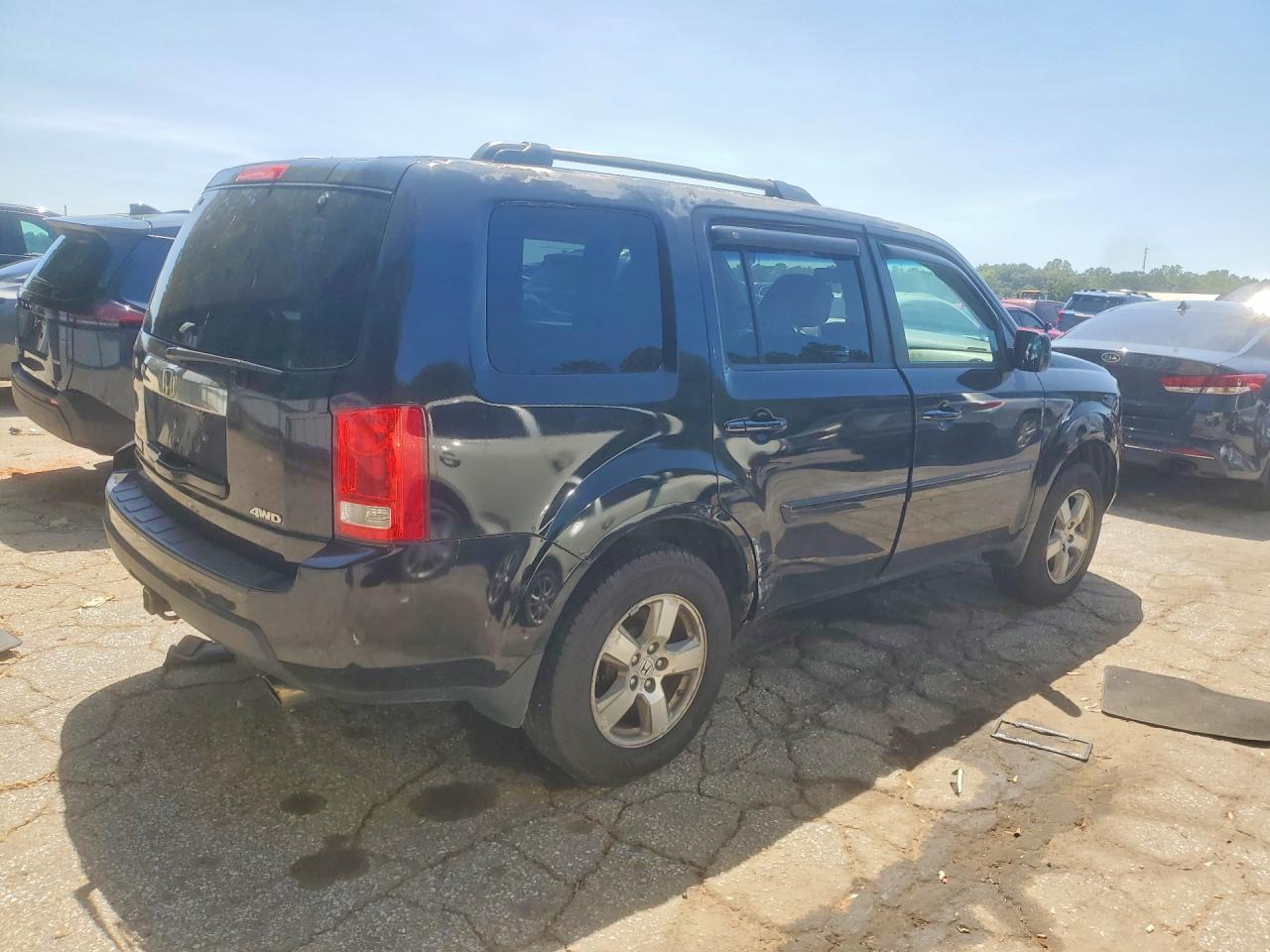 2011 Honda Pilot Ex Black vin: 5FNYF4H4XBB028540